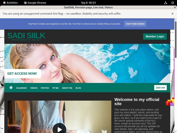 SadiSiilk With Sliiing