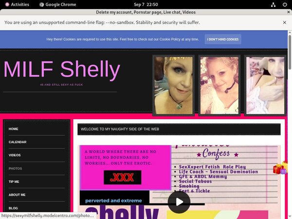 Sexymilfshelly.modelcentro.com Clips