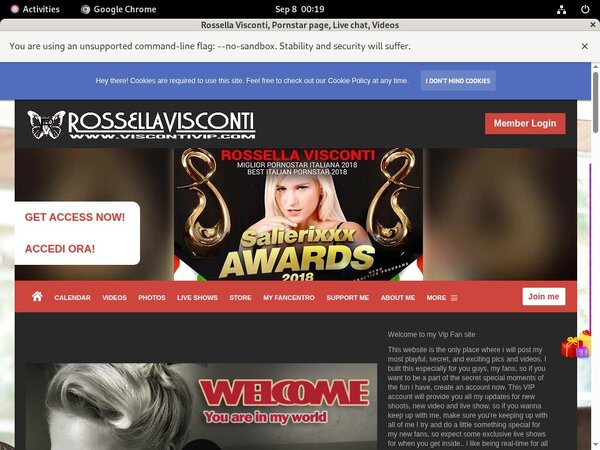 Signup For Rossella Visconti With Paypal Signup For Rossella Visconti With Paypal