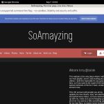 SoAmayzing Free Pw