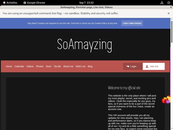 SoAmayzing Sing Up