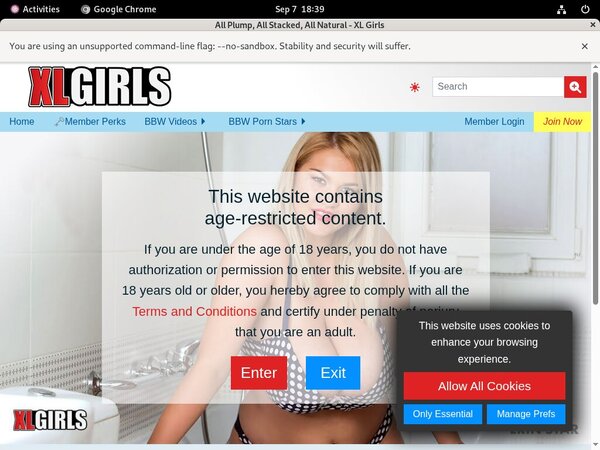 Special Xlgirls.com Free Trial