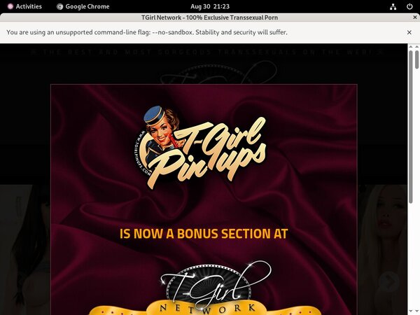 Tgirlpinups.com Special Price