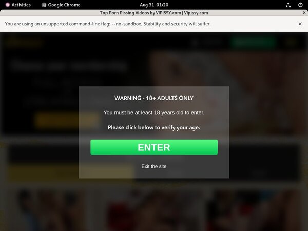 Vipissy User Name Password