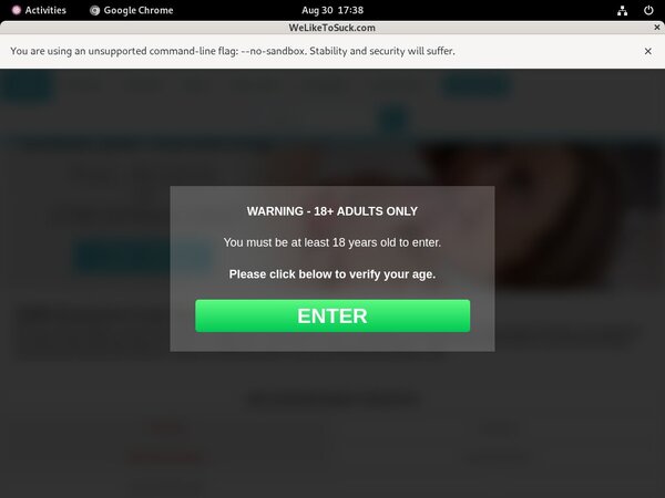 Weliketosuck Discount Payment