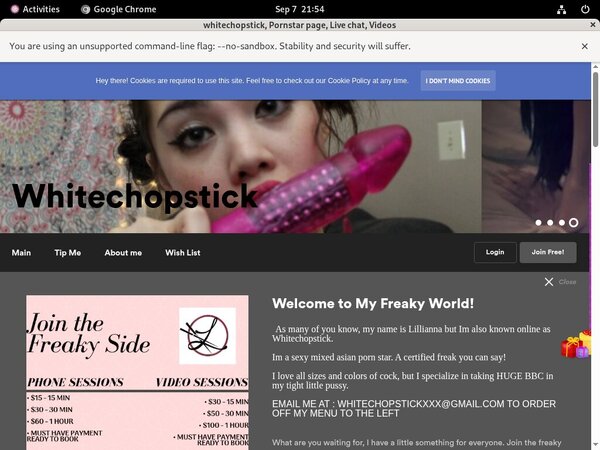 Whitechopstick Limited Promo