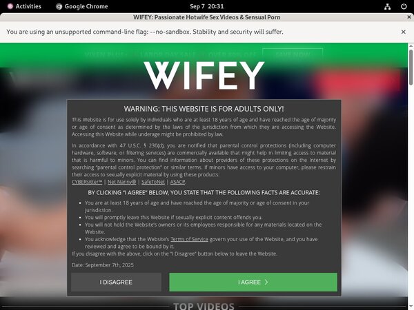 Wifey.com Paypal Option