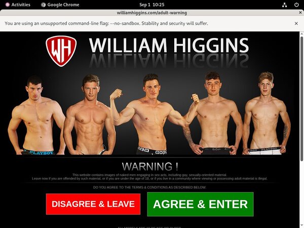 William Higgins Discount (SAVE 50%)