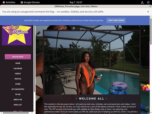 Working OMGiana Account