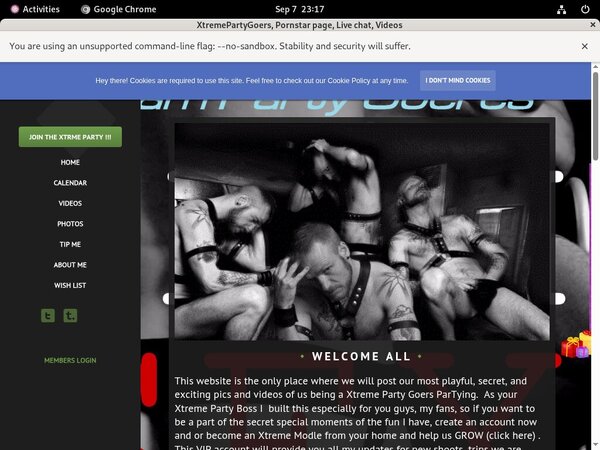 Xtremepartygoer.modelcentro.com Tube