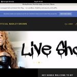 Discount Officialmarleybrown.com Account