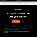 Real Like Sex Free Accounts