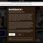 Sign Up To Bareback Plus